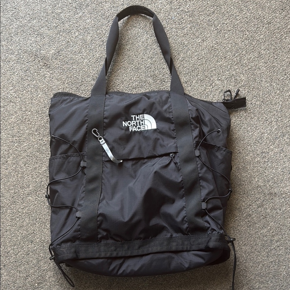 The North Face Black Tote backpack